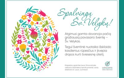 Linkime spalvingų Šv. Velykų!