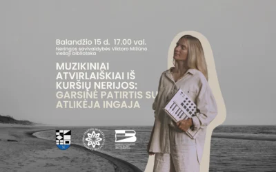 Garsinė patirtis su Neringos stipendijos laimėtoja Ingaja